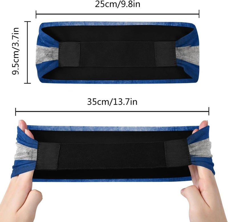 Vcmaluco Sports Sweatbands Headband for Men Women Elastic Headband Hair Bands Sports Sweatbands for Basketball Yoga Exercise Workout - Image 5